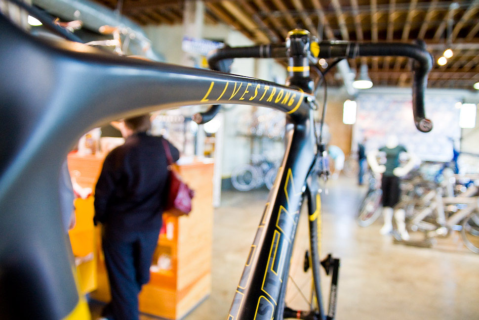 Lance Armstrong's Bike from the Tour of California
